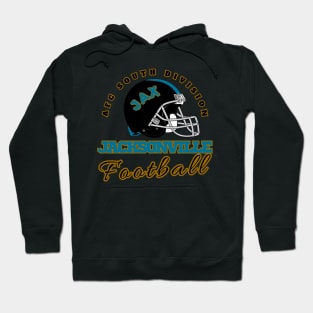 Jacksonville Football Vintage Style Hoodie